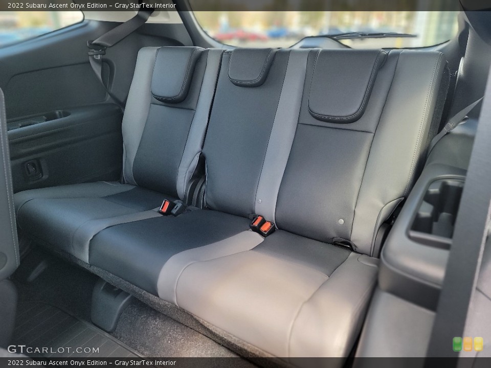 Gray StarTex Interior Rear Seat for the 2022 Subaru Ascent Onyx Edition #144013929