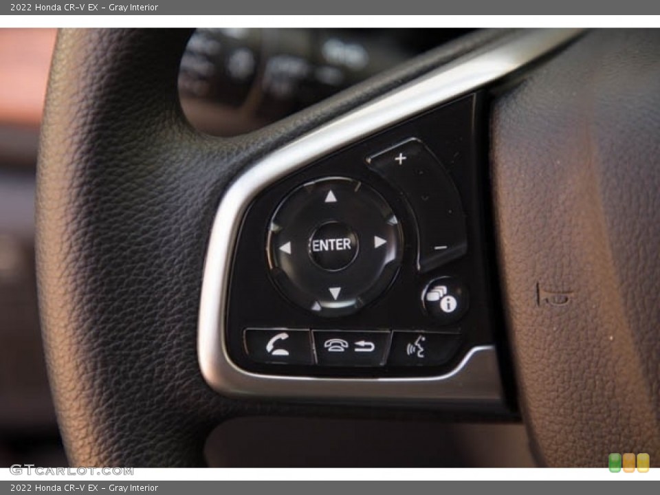 Gray Interior Steering Wheel for the 2022 Honda CR-V EX #144015551