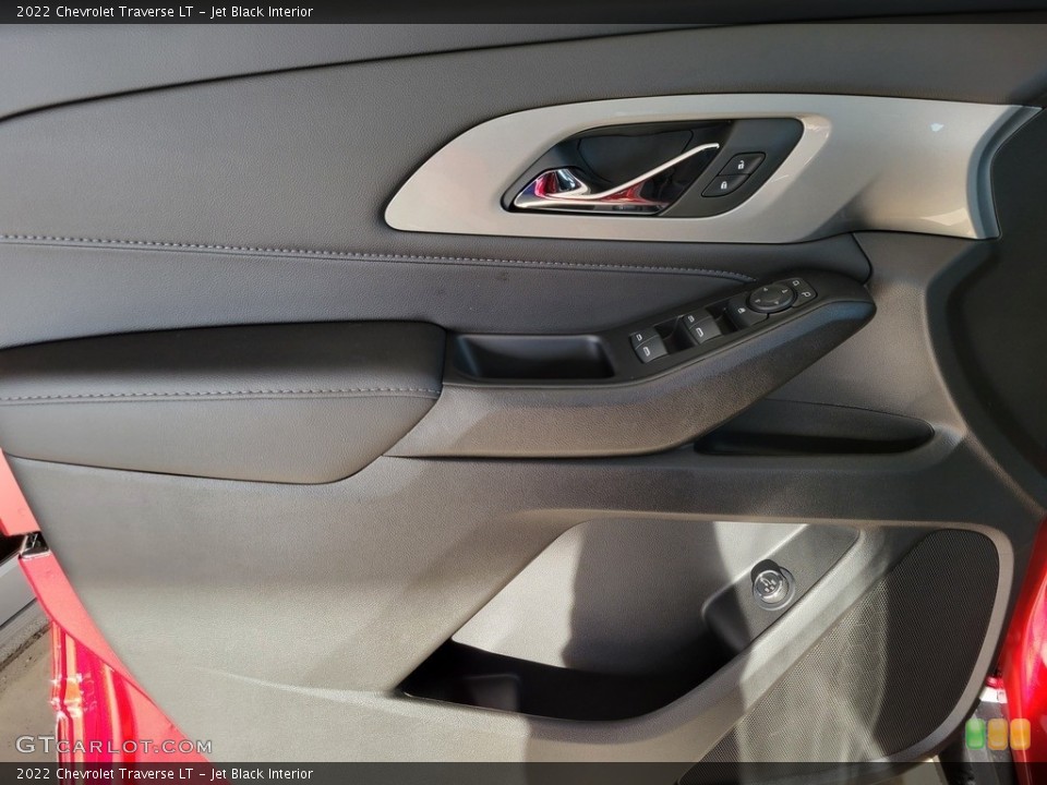Jet Black Interior Door Panel for the 2022 Chevrolet Traverse LT #144015791