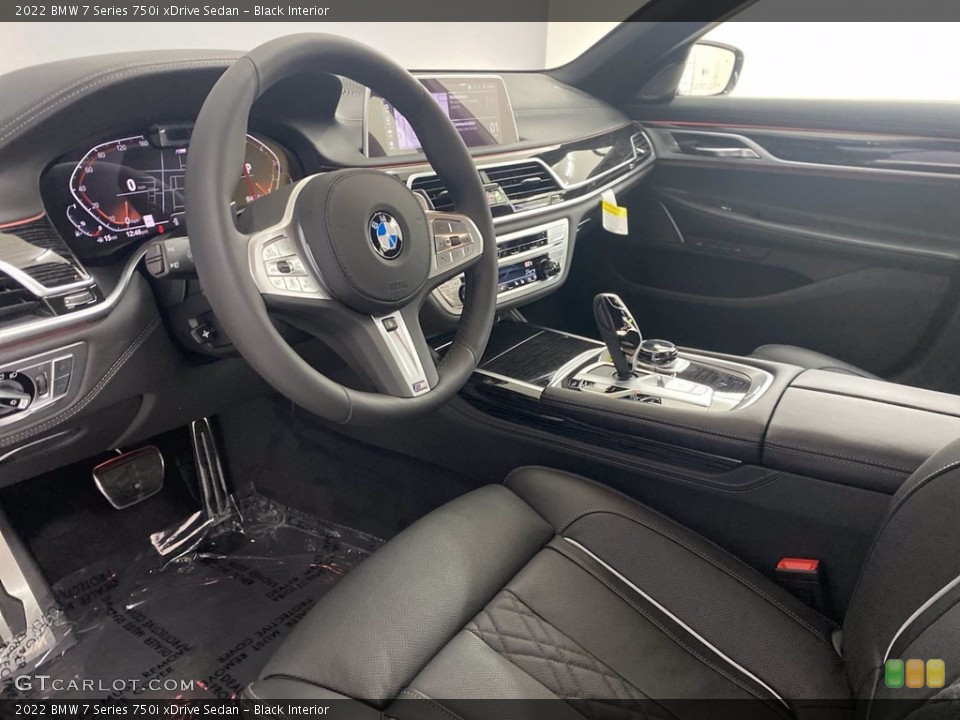 Black Interior Photo for the 2022 BMW 7 Series 750i xDrive Sedan #144019807