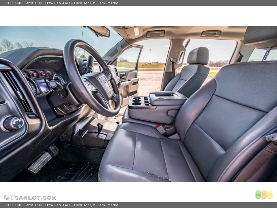 Dark Ash/Jet Black Interior Front Seat for the 2017 GMC Sierra 1500 Crew Cab 4WD #144022477