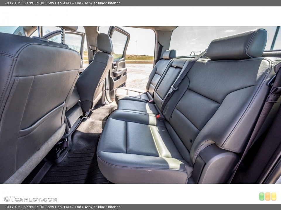 Dark Ash/Jet Black Interior Rear Seat for the 2017 GMC Sierra 1500 Crew Cab 4WD #144022549
