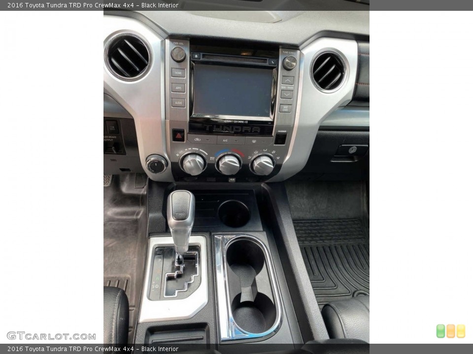 Black Interior Transmission for the 2016 Toyota Tundra TRD Pro CrewMax 4x4 #144025159