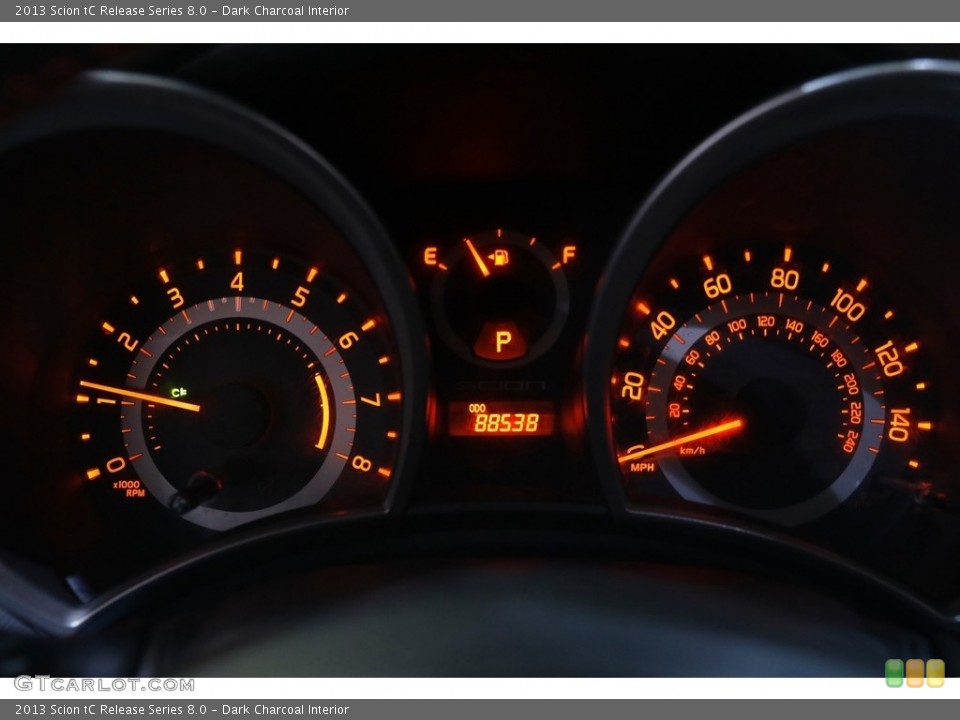 Dark Charcoal Interior Gauges for the 2013 Scion tC Release Series 8.0 #144025562