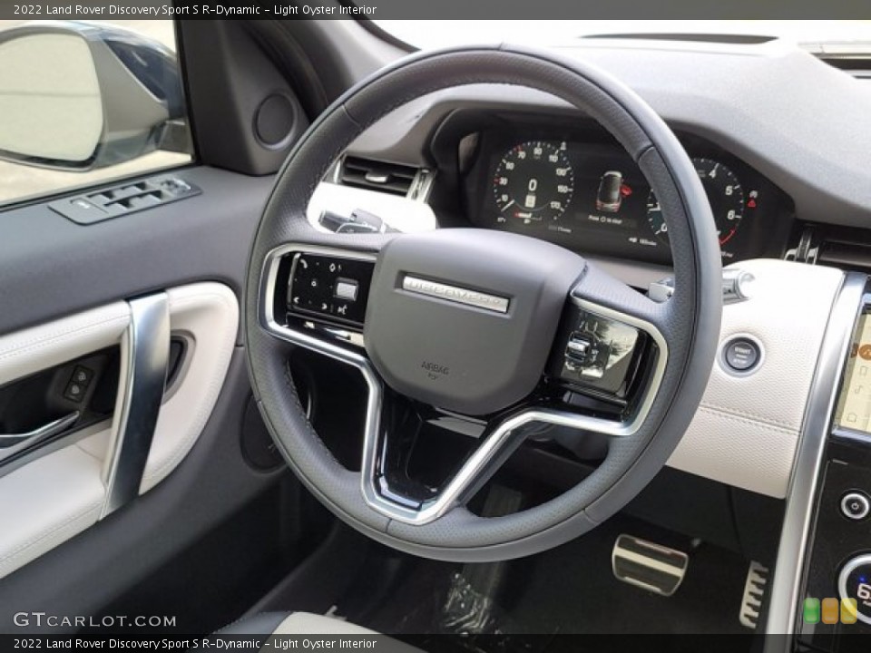 Light Oyster Interior Steering Wheel for the 2022 Land Rover Discovery Sport S R-Dynamic #144028188