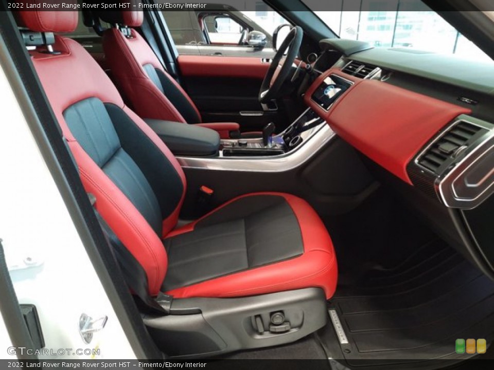 Pimento/Ebony Interior Front Seat for the 2022 Land Rover Range Rover Sport HST #144028335