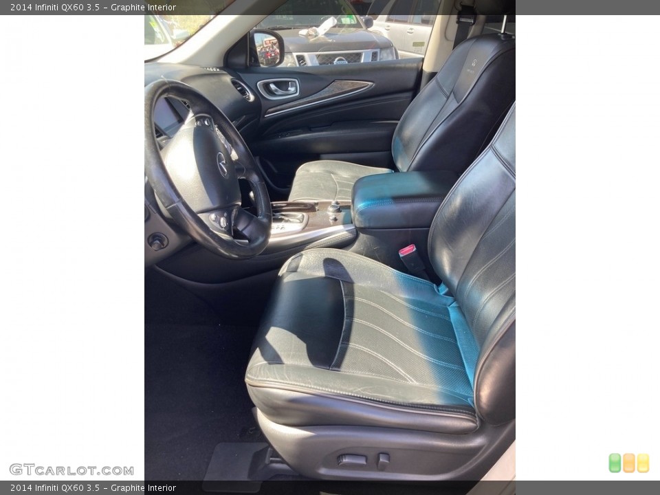 Graphite Interior Front Seat for the 2014 Infiniti QX60 3.5 #144028524