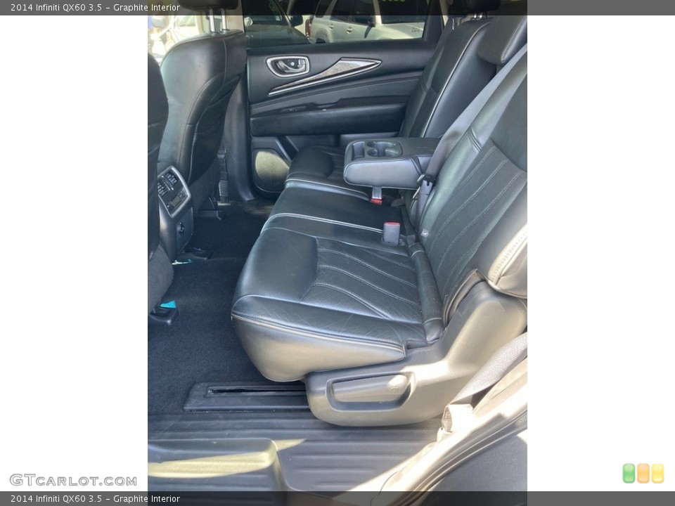 Graphite Interior Rear Seat for the 2014 Infiniti QX60 3.5 #144028547
