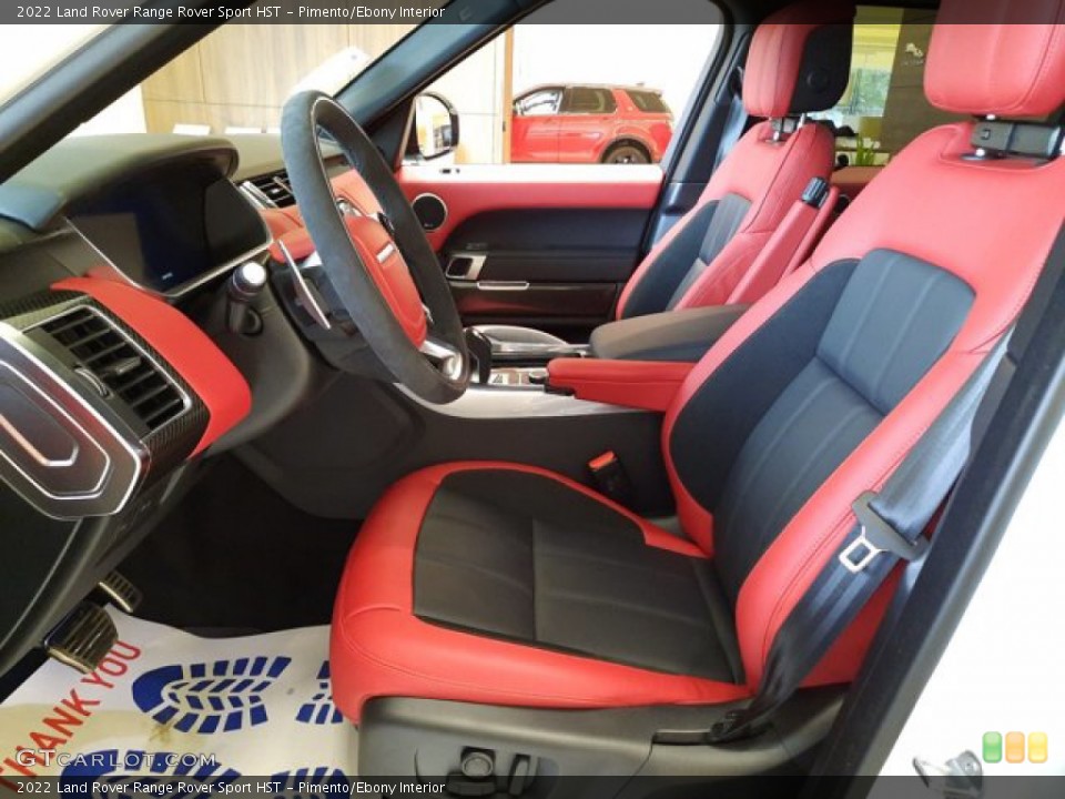 Pimento/Ebony Interior Photo for the 2022 Land Rover Range Rover Sport HST #144028580