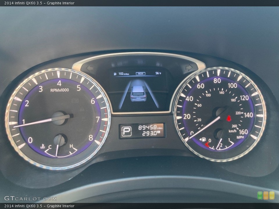 Graphite Interior Gauges for the 2014 Infiniti QX60 3.5 #144028583