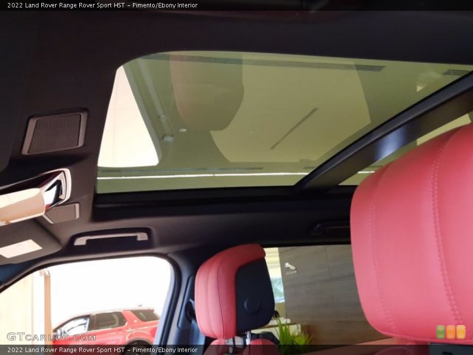 Pimento/Ebony Interior Sunroof for the 2022 Land Rover Range Rover Sport HST #144028727