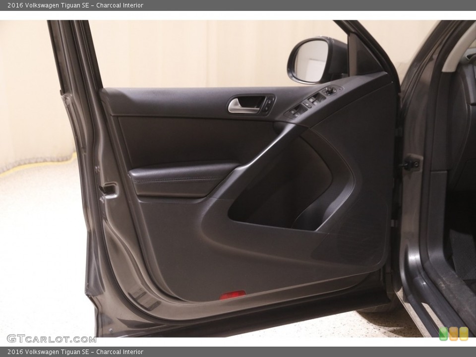 Charcoal Interior Door Panel for the 2016 Volkswagen Tiguan SE #144030875