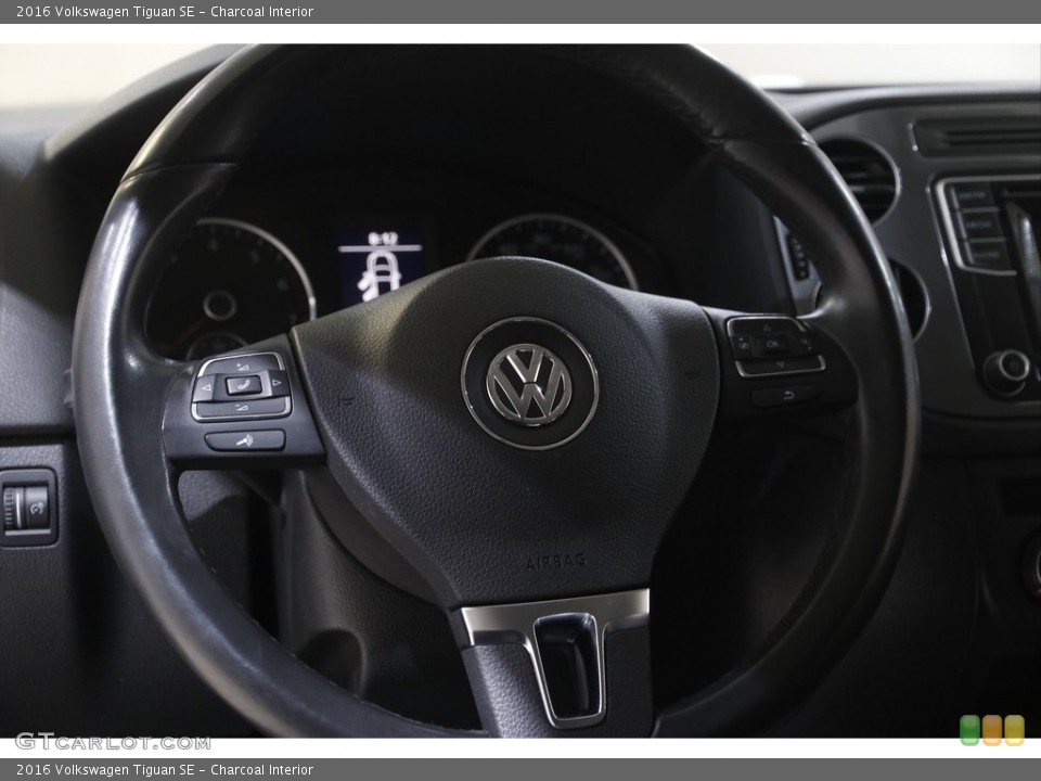 Charcoal Interior Steering Wheel for the 2016 Volkswagen Tiguan SE #144030947