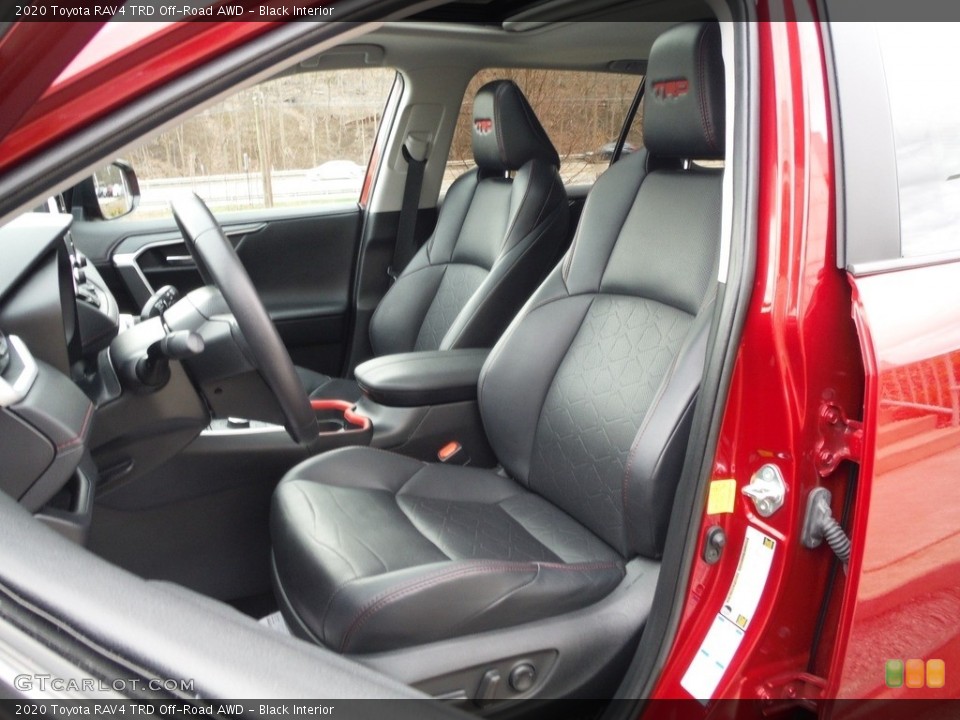 Black Interior Photo for the 2020 Toyota RAV4 TRD Off-Road AWD #144033311