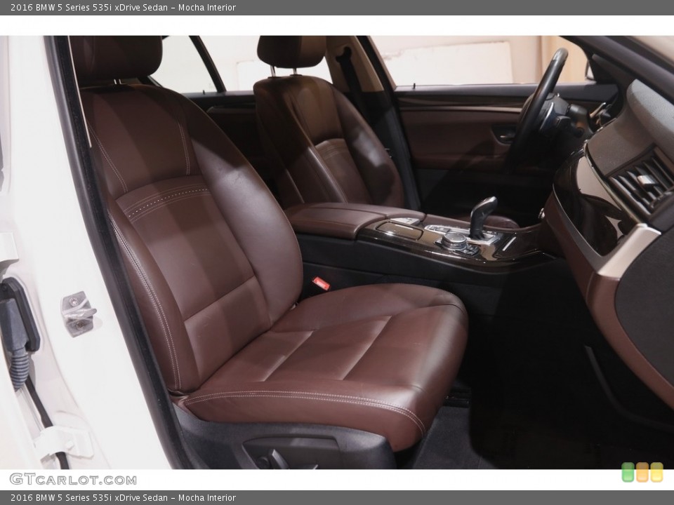 Mocha Interior Front Seat for the 2016 BMW 5 Series 535i xDrive Sedan #144034307