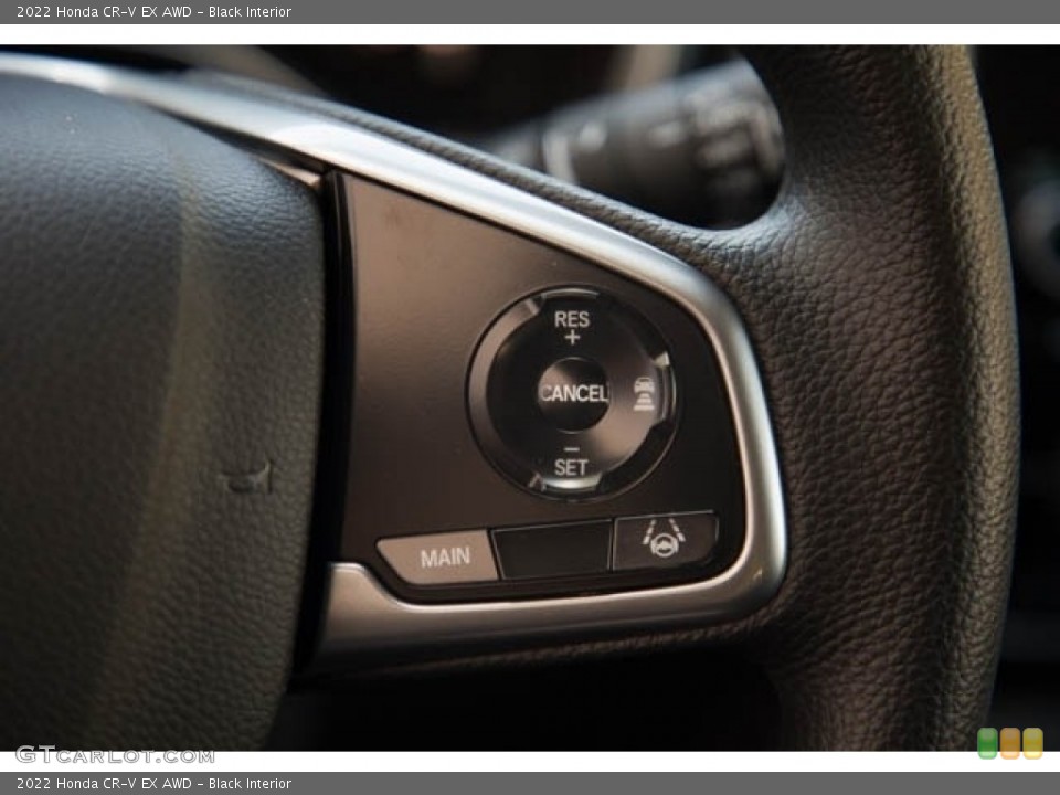 Black Interior Steering Wheel for the 2022 Honda CR-V EX AWD #144035862
