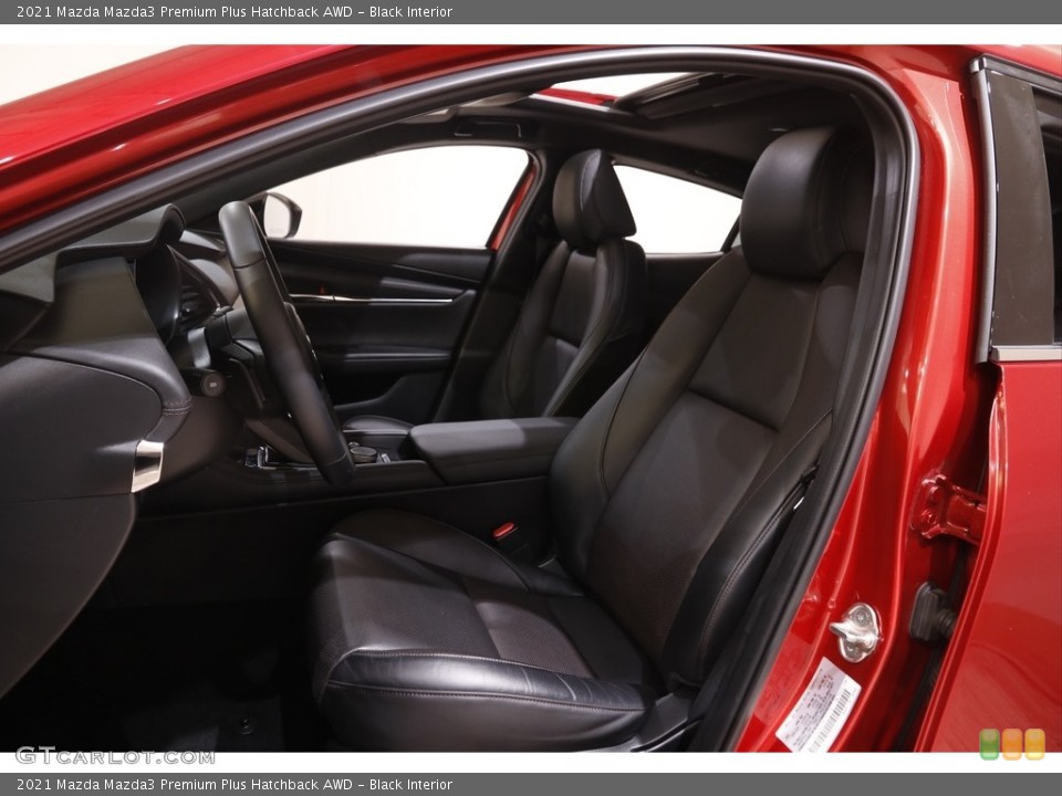 Black 2021 Mazda Mazda3 Interiors