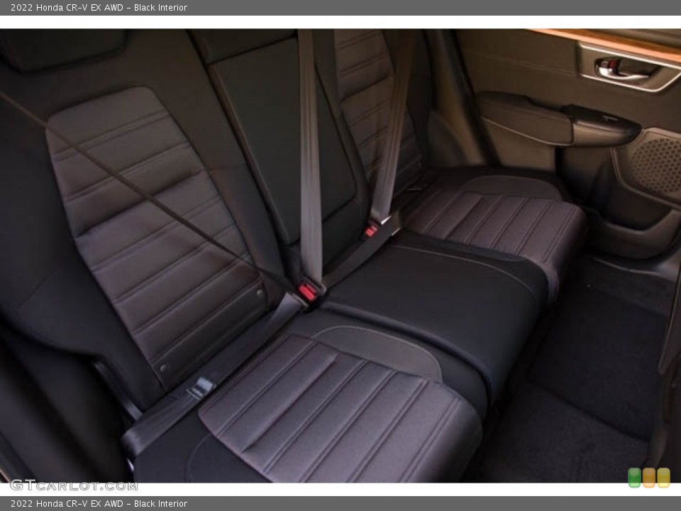 Black Interior Rear Seat for the 2022 Honda CR-V EX AWD #144036012