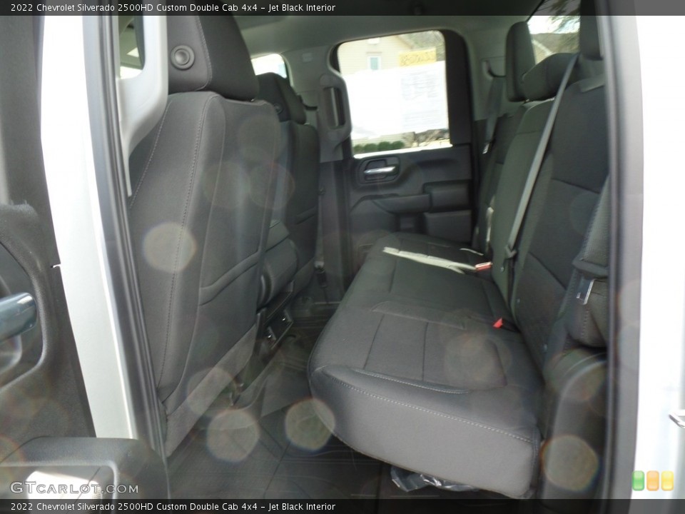 Jet Black Interior Rear Seat for the 2022 Chevrolet Silverado 2500HD Custom Double Cab 4x4 #144036048