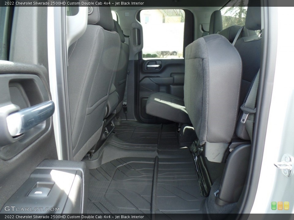 Jet Black Interior Rear Seat for the 2022 Chevrolet Silverado 2500HD Custom Double Cab 4x4 #144036064