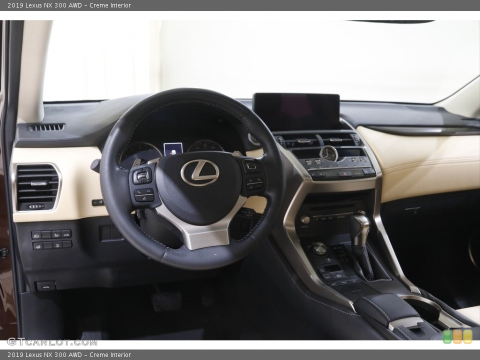 Creme Interior Dashboard for the 2019 Lexus NX 300 AWD #144036321