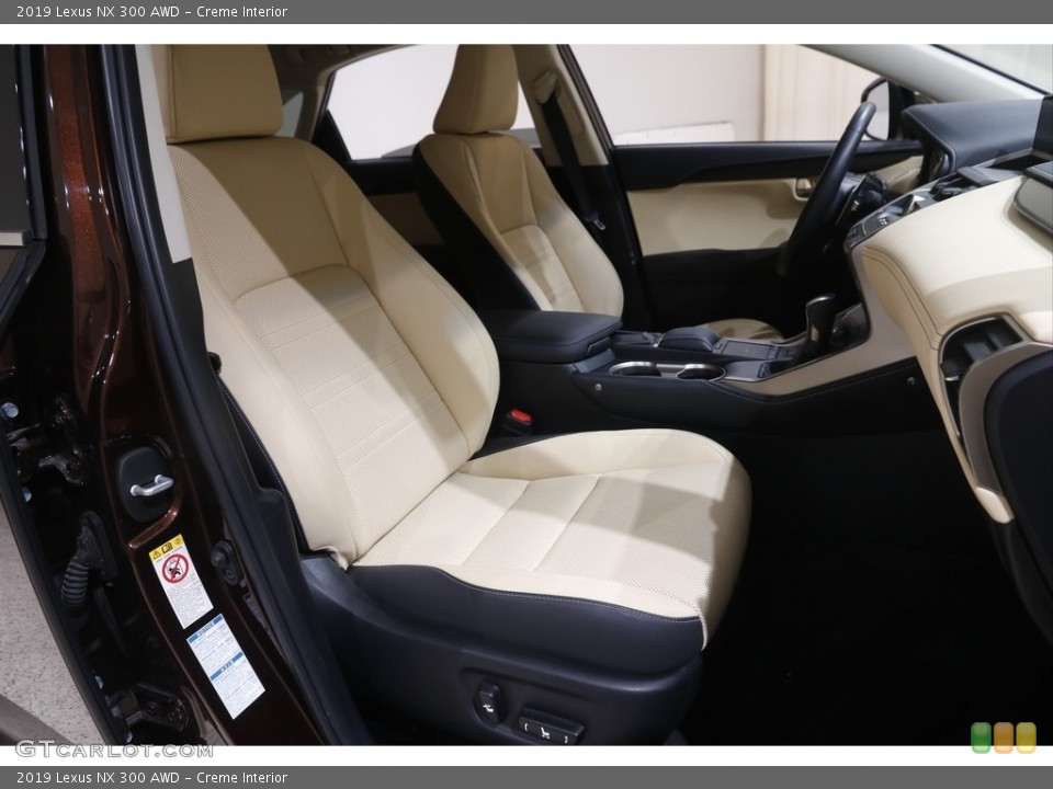 Creme Interior Front Seat for the 2019 Lexus NX 300 AWD #144036531