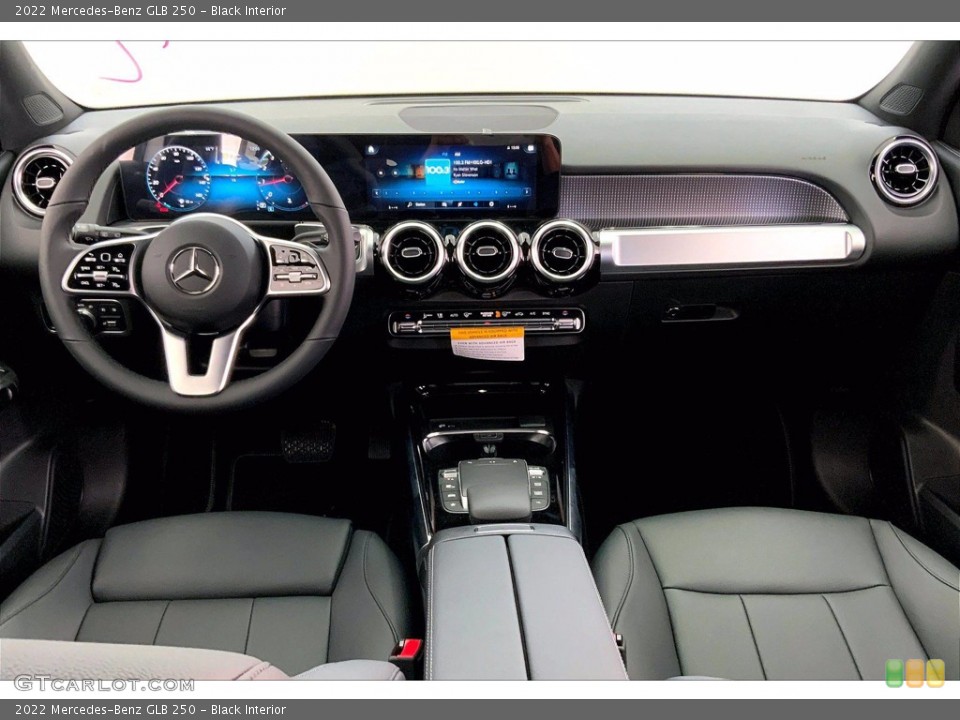 Black Interior Dashboard for the 2022 Mercedes-Benz GLB 250 #144038425