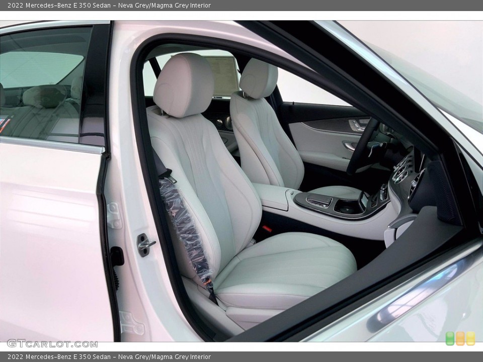 Neva Grey/Magma Grey Interior Front Seat for the 2022 Mercedes-Benz E 350 Sedan #144039184