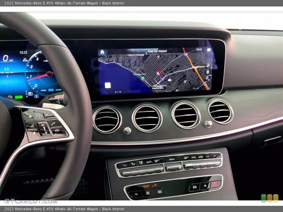 Black Interior Navigation for the 2022 Mercedes-Benz E 450 4Matic All-Terrain Wagon #144039441