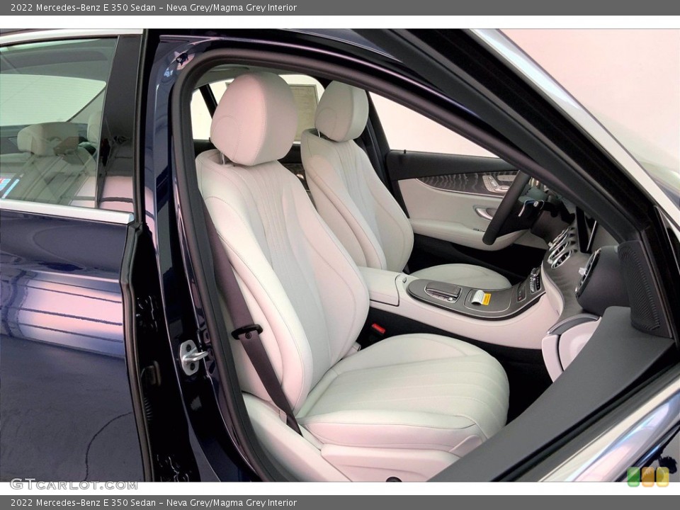 Neva Grey/Magma Grey Interior Front Seat for the 2022 Mercedes-Benz E 350 Sedan #144039634