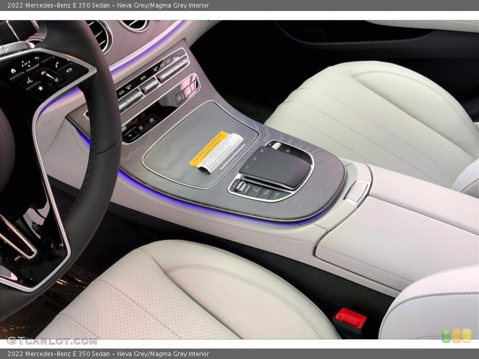 Neva Grey/Magma Grey Interior Controls for the 2022 Mercedes-Benz E 350 Sedan #144039688