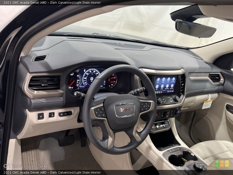Dark Galvanized/Light Shale Interior Dashboard for the 2021 GMC Acadia Denali AWD #144039712