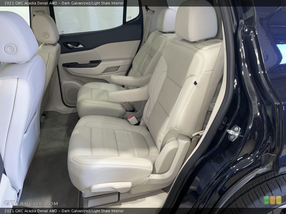Dark Galvanized/Light Shale Interior Rear Seat for the 2021 GMC Acadia Denali AWD #144039919
