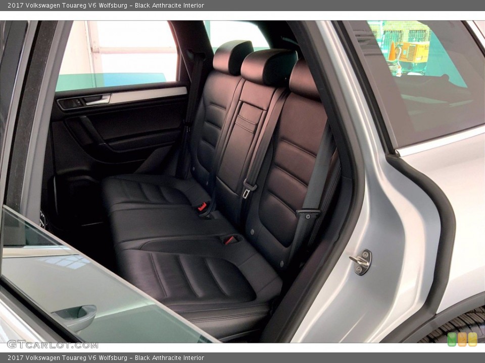 Black Anthracite Interior Rear Seat for the 2017 Volkswagen Touareg V6 Wolfsburg #144042814