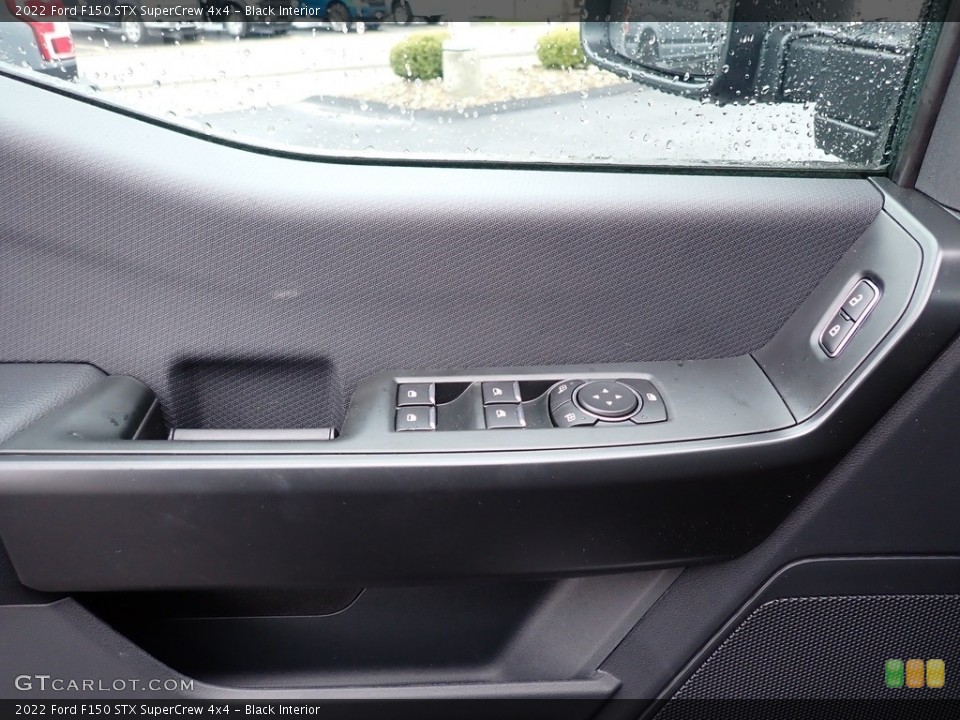 Black Interior Door Panel for the 2022 Ford F150 STX SuperCrew 4x4 #144043075