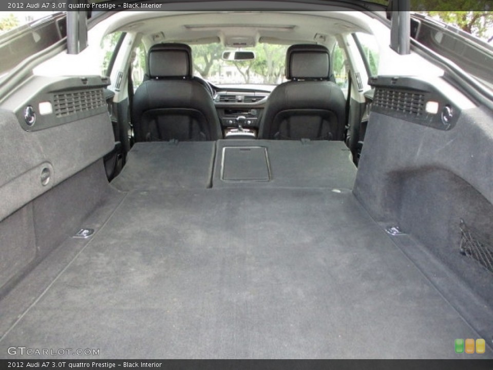 Black Interior Trunk for the 2012 Audi A7 3.0T quattro Prestige #144043537