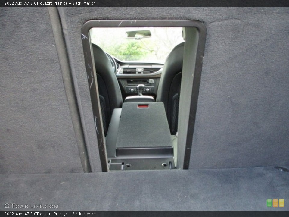 Black Interior Trunk for the 2012 Audi A7 3.0T quattro Prestige #144043690
