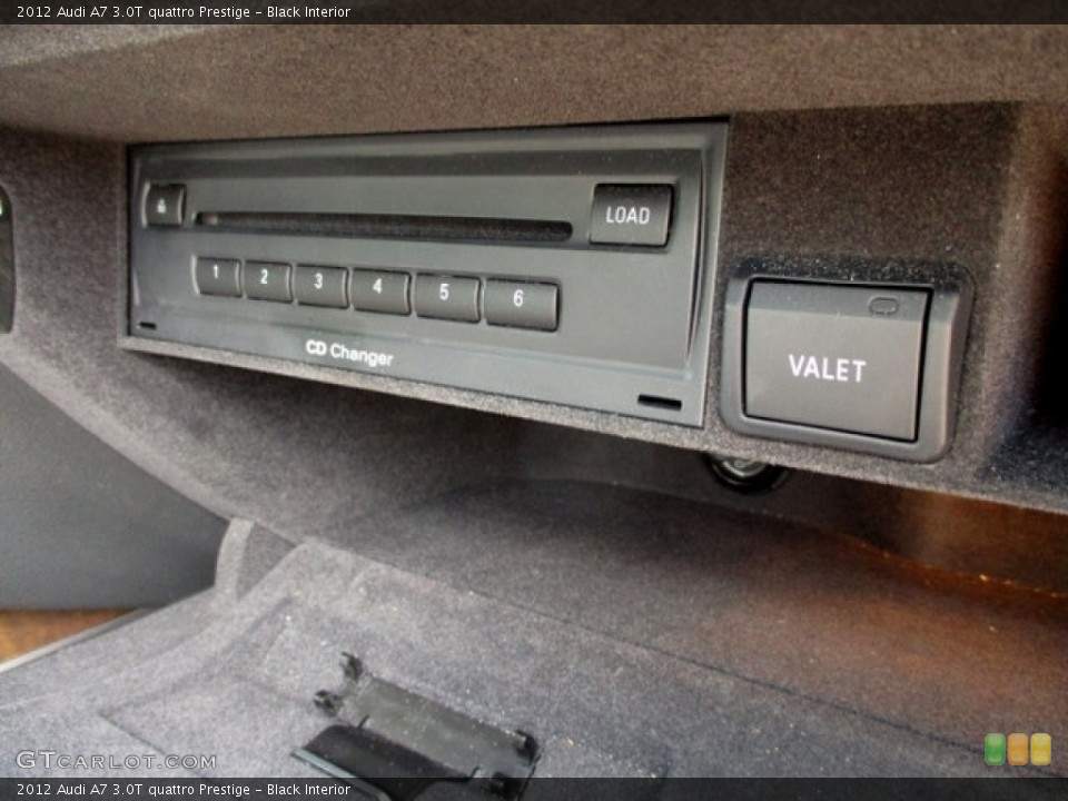 Black Interior Audio System for the 2012 Audi A7 3.0T quattro Prestige #144043732