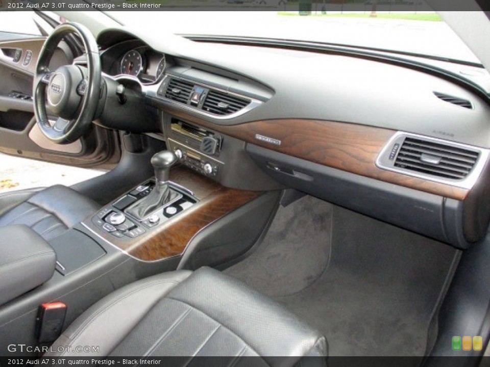 Black Interior Photo for the 2012 Audi A7 3.0T quattro Prestige #144043771