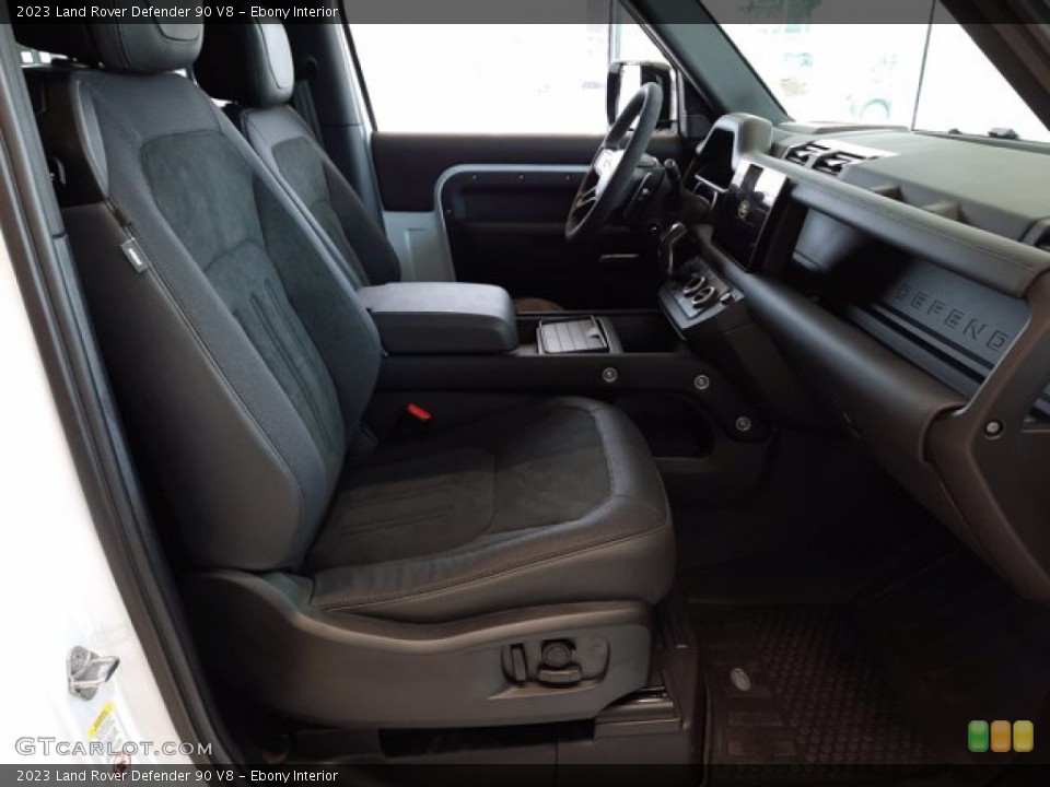 Ebony Interior Photo for the 2023 Land Rover Defender 90 V8 #144043831