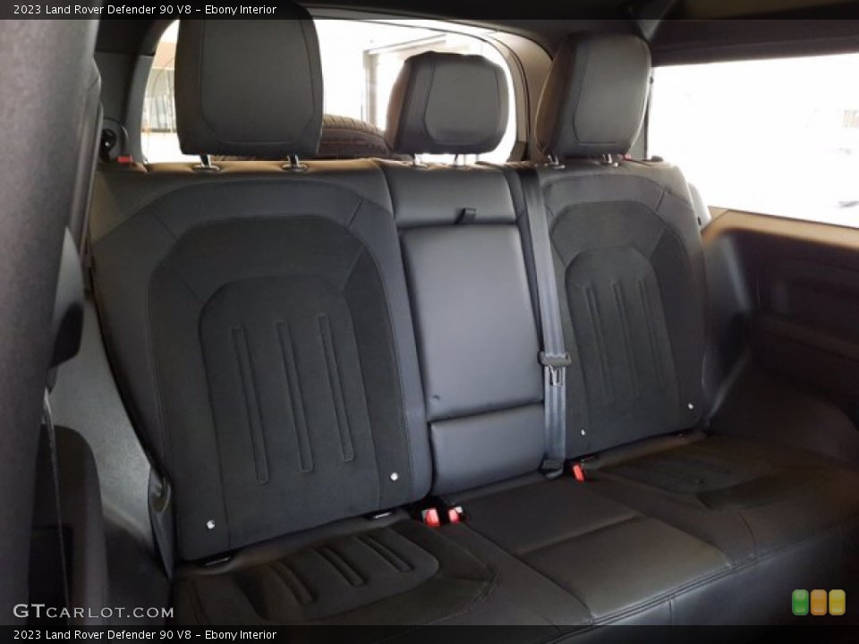 Ebony Interior Rear Seat for the 2023 Land Rover Defender 90 V8 #144043864