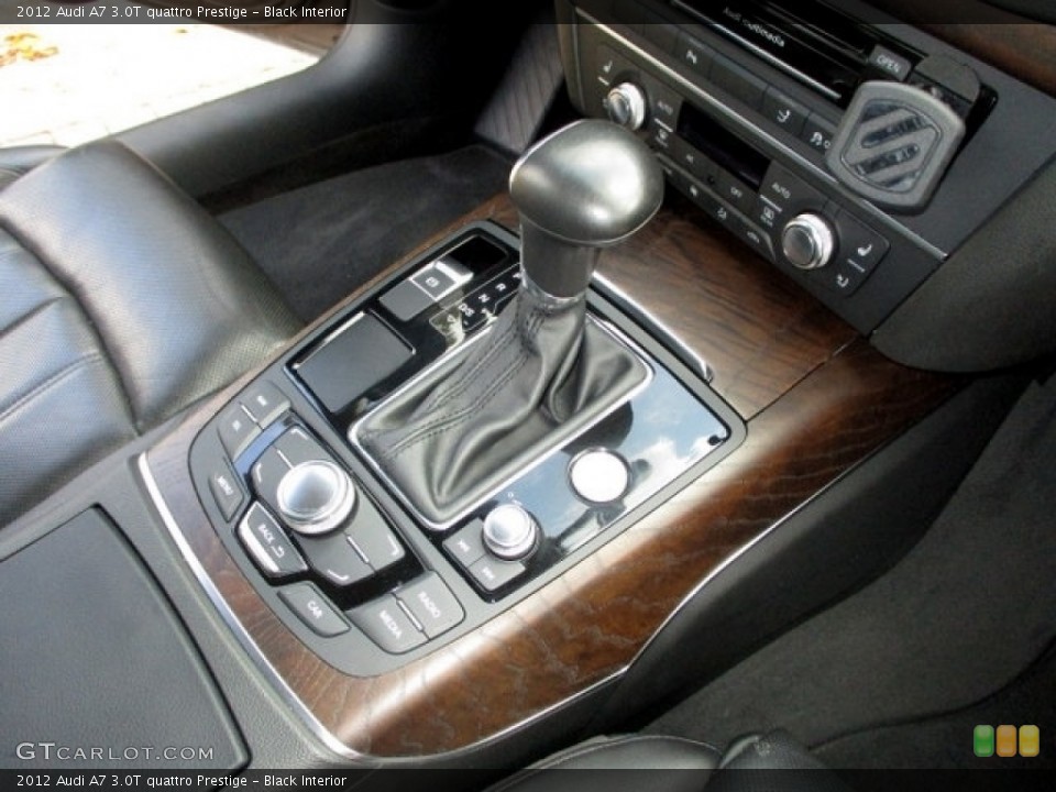 Black Interior Transmission for the 2012 Audi A7 3.0T quattro Prestige #144044302