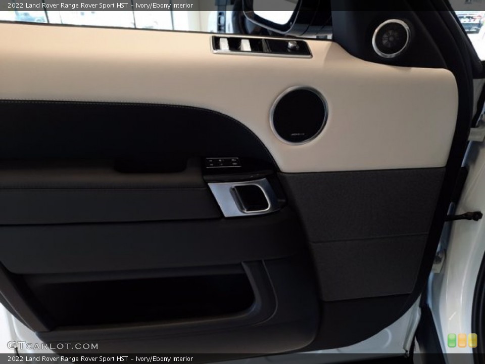 Ivory/Ebony Interior Door Panel for the 2022 Land Rover Range Rover Sport HST #144044452