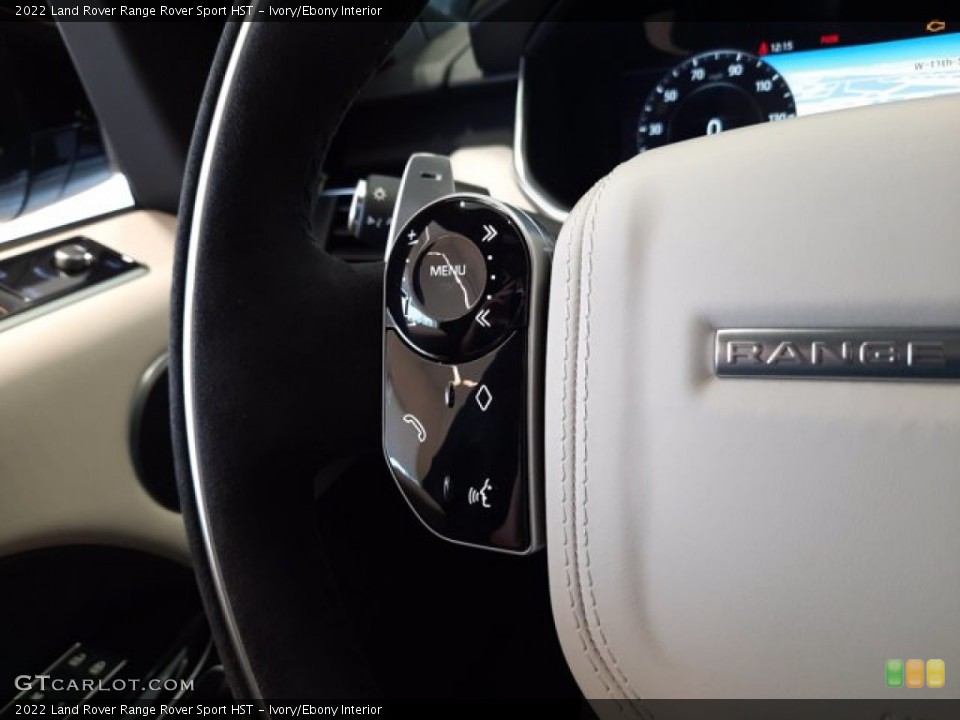 Ivory/Ebony Interior Steering Wheel for the 2022 Land Rover Range Rover Sport HST #144044512