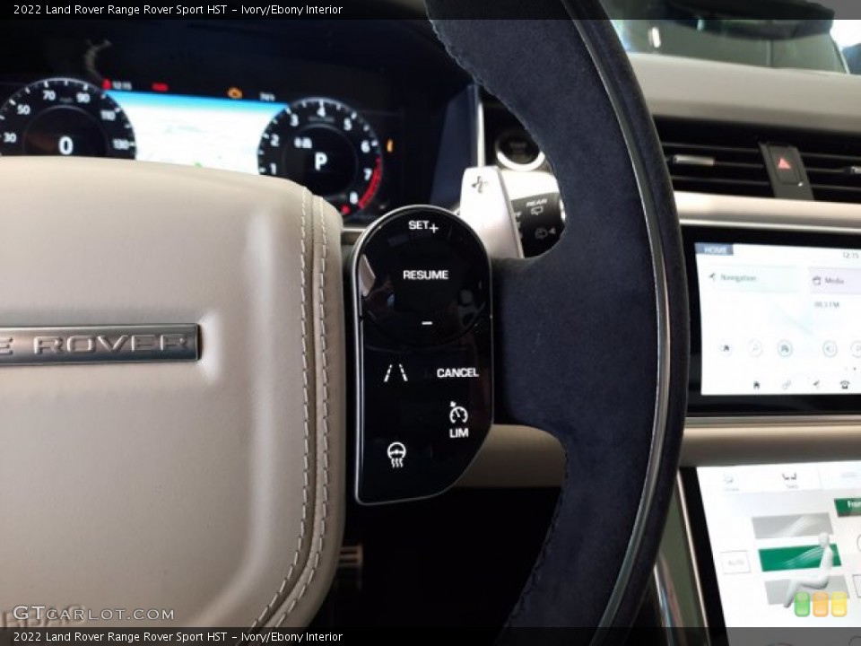 Ivory/Ebony Interior Steering Wheel for the 2022 Land Rover Range Rover Sport HST #144044530