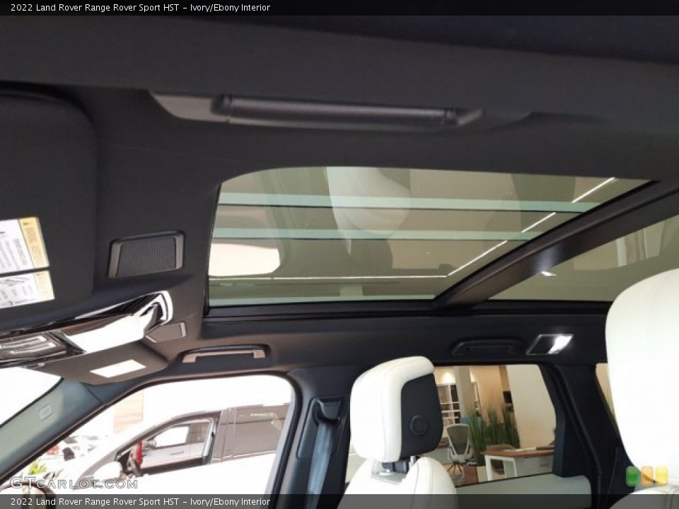 Ivory/Ebony Interior Sunroof for the 2022 Land Rover Range Rover Sport HST #144044629