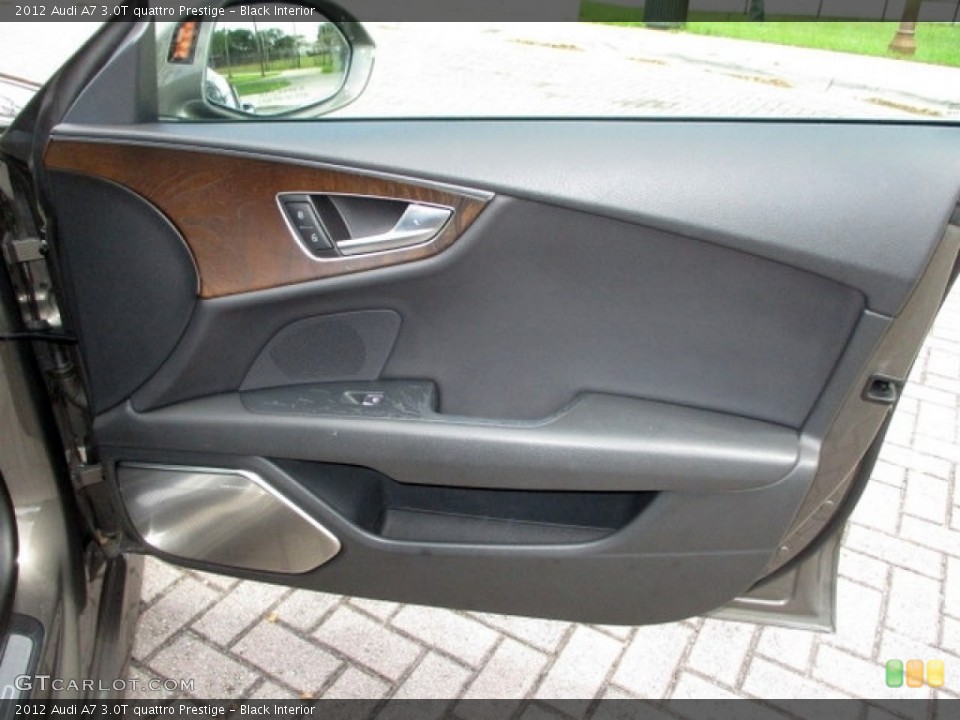 Black Interior Door Panel for the 2012 Audi A7 3.0T quattro Prestige #144044791