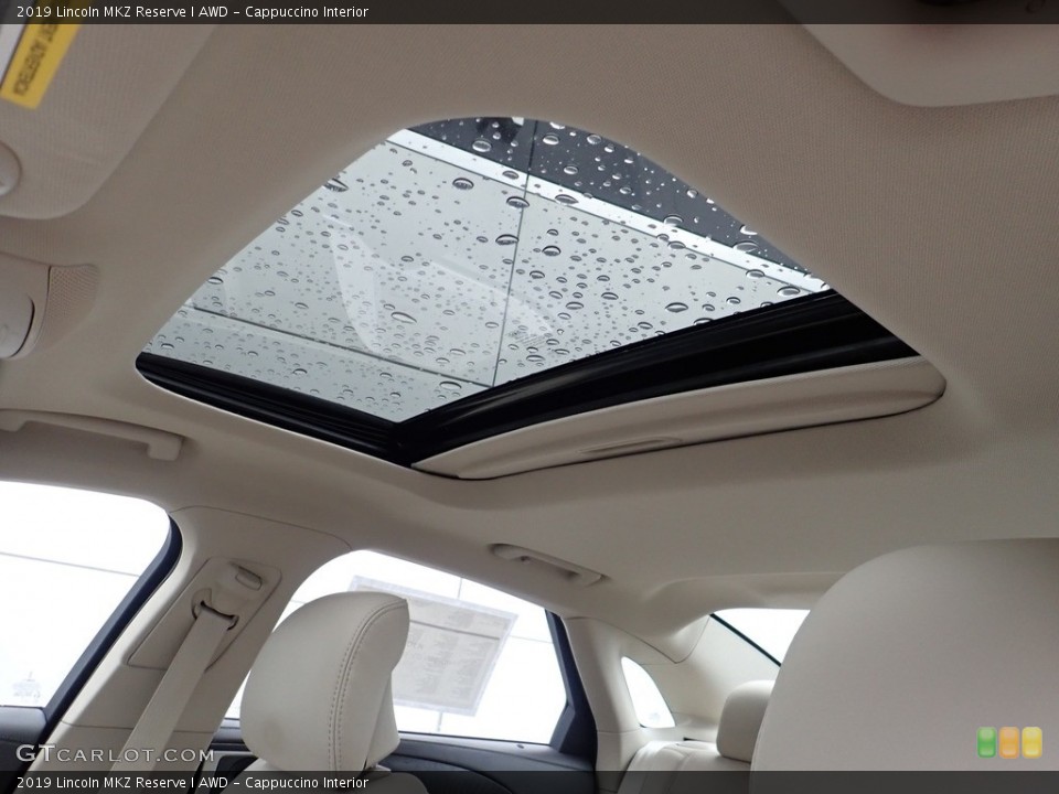 Cappuccino Interior Sunroof for the 2019 Lincoln MKZ Reserve I AWD #144045877