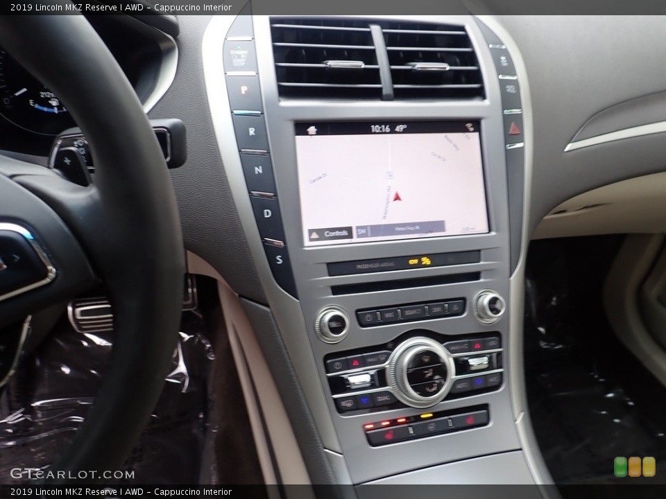 Cappuccino Interior Controls for the 2019 Lincoln MKZ Reserve I AWD #144045913