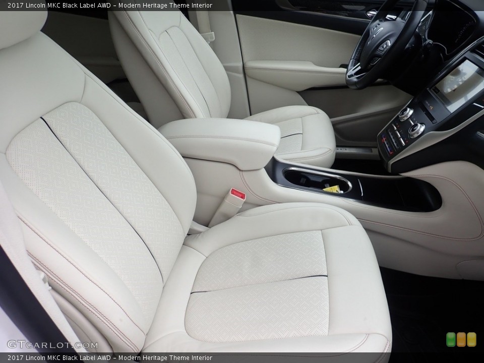 Modern Heritage Theme Interior Front Seat for the 2017 Lincoln MKC Black Label AWD #144046244